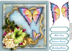 Lillys Roses and Butterflys