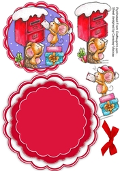 Christmas Rocker ,The Christmas Post Mice 