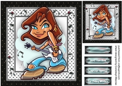 Groovey Metal Babe