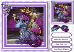Beautiful Lilac Dragon