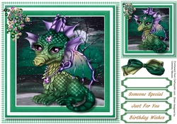 Beautiful Green  Dragon