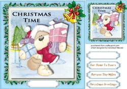 Christmas Time Teddy 1