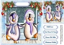 Cute Dancing Penguins