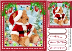 Cute Santa Bear