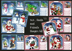 8x8 , Santa and friends Bumper kit 