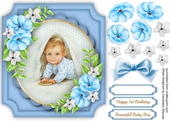 Beautiful Baby Boys Birth or 1st Birthday