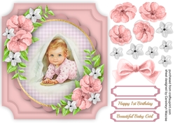 Beautiful Baby Girls Birth or 1st Birthday