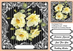 Beautiful Yellow Drama Rose