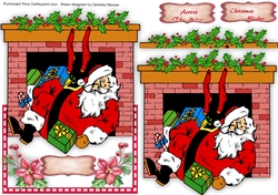 Ooppes Santa fell down the Chimney 