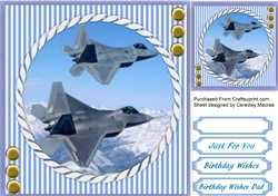 Fighter Plane in the Sky