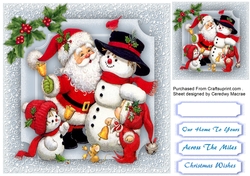 Santa and Friends