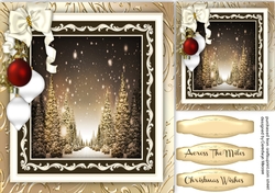 Beautiful Golden Christmass Trees s