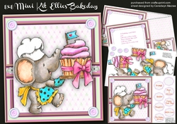 8x8 Mini Kit ,Ellies Bakeday 