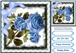Beautiful Blue Roses