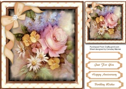 Beautiful Roses and Lilac