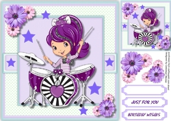 Rock it Drummer Girl
