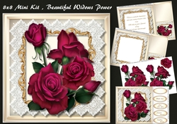 8x8 Mini Kit , Beautiful Widows Ppower Roses