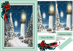 Lighthouse in the Snow 