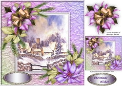 Cotswold Village in the Snow