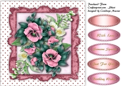 Pink Pansys and Jasmine 