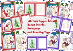 A5 Teds Toppers with Bonus incerts 1