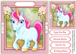 Beautiful Pink Unicorn 3