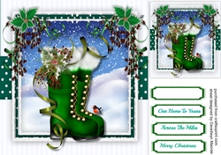 Santas Christmas Boots 3