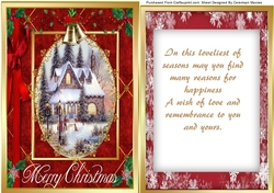 Beautiful Christmas Wishes with Verse 1