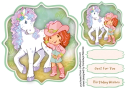 Miss Strawberry and Pony
