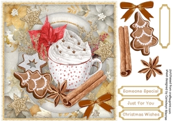 Yummie Ginger Bread Biscuits and Christmas Coffee