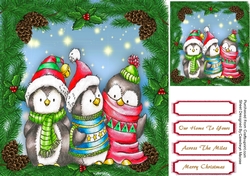 Three Chilling Penguins