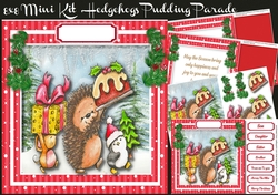 8x8 Mini Kit Hedgehogs Pudding Parade