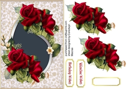 Red Roses with Special Love 