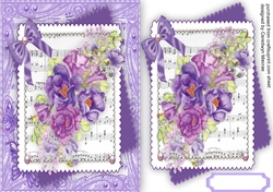 Lilac Roses on sheet Music 