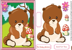 Cute Woodland Friends Bear