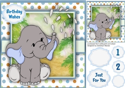 Ellies Rain making , Blue