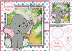Ellies Rain making , Pink