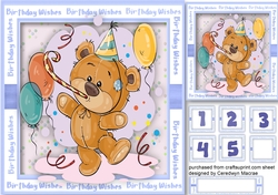 Cute Bears Birthday Fun 1