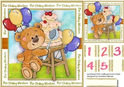 Cute Bears Birthday Fun 4