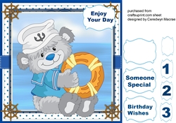 Lovely Little Sailor Bear 1