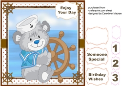Lovely Little Sailor Bear 3