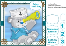 Lovely Little Sailor Bear 4