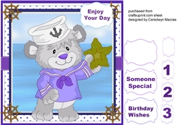 Lovely Little Sailor Bear 5