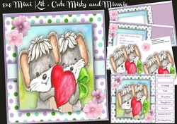 8x8 Mini Kit, Cute Misty and Minnie