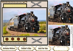 Train on the plains