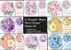 8, Shaped flower Design Bumper Kit