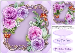 Shades of Lilac Roses