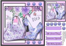 Enjoy Your Day , Diva (Lilac) 