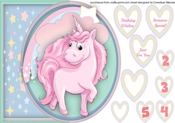 Cute Pink Unicorn