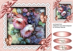 Beautiful Butterflys and Roses 4